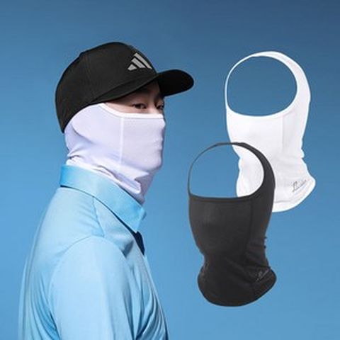 리카타 브리즈핏 여름 냉감 메쉬 헤어밴드형 마스크 D33302, D33302 화이트 스트라이프 2장