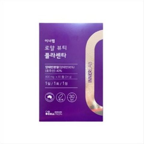 셀트리온 이너랩 로얄 뷰티 플라센타 코어 시즌2 양태반 3박스, 30정, 3개