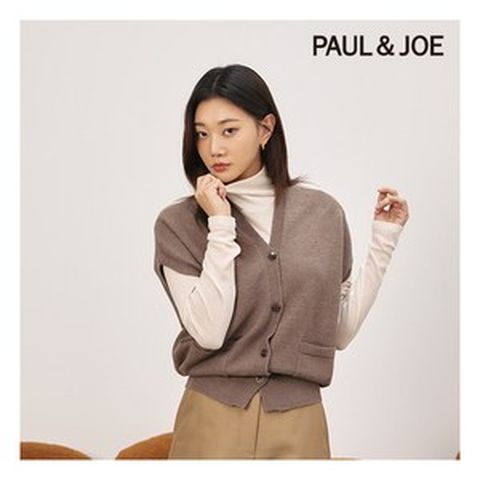 [폴앤조] ● 24FW 울블렌딩 판초 가디건 3종