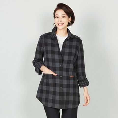 마담엘레강스 [마담엘레강스] 체크매니아 재킷 K214JK01