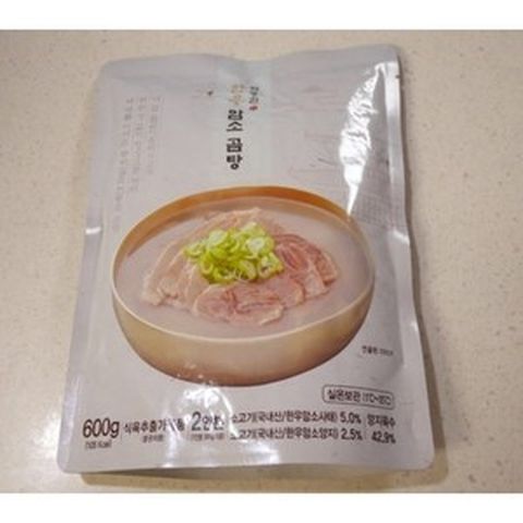 [본사정품] 곰탕명가 하동관 한우 암소 곰탕 600g 5P 하동관한우암소곰탕, 10개, 610g