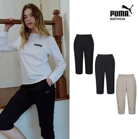 매장정품 푸마 PUMA 우븐 트리코트 7부팬츠 여성 3컬러 택1 1344835