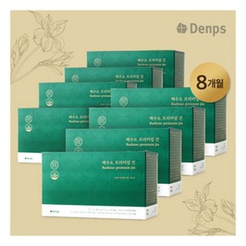 [덴프스] [최유라쇼 단독] 백수오 프리미엄 진 8박스, 8개, 상세 설명 참조, 상세 설명 참조