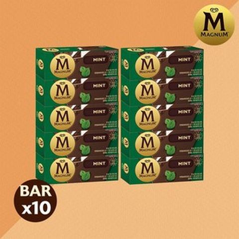 매그넘 임펄스 아이스크림 민트 싱글 100mlx10개, 10개, 100ml