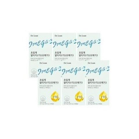 닥터린 초임계 알티지 오메가 3 혈행 저온 추출 송중기 초임게 오매가 고함량 rtg 3박스