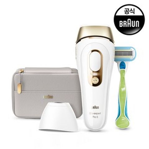 브라운 실크 엑스퍼트 프로5 IPL 제모 의료기기(PL5154), 1개