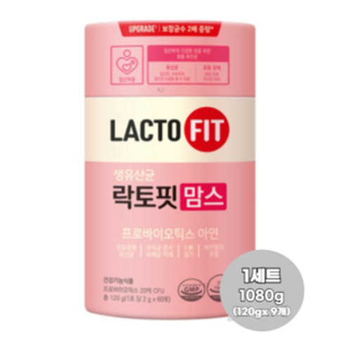 락토핏 맘스 유산균, 1.08kg, 3개