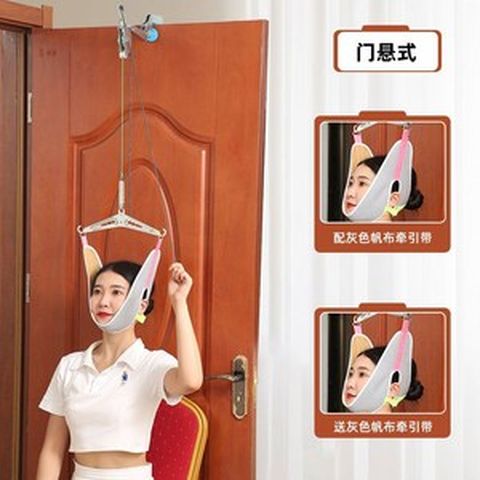 목 견인기 의료기기 교정기 백지영 치료기 목디스크, 기본형 그레이