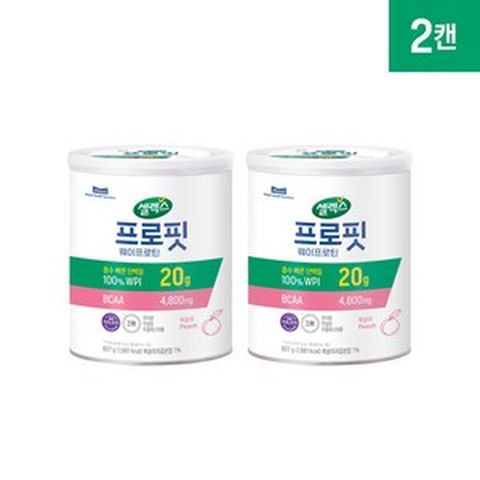 셀렉스 프로핏 웨이프로틴 파우더 복숭아 2캔 627gX2캔, 단품, 4개, 627g