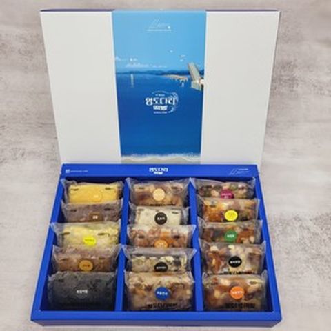 영도다리떡방 영양찰떡선물세트(보자기), 1세트, 1.5kg