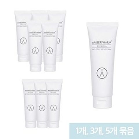 [독일 직수입]암버팜 오리지널 솔트크림 125ml, 3개