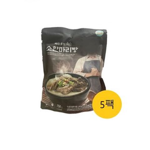 박수홍의 착한 소한마리탕 5봉, 5개, 750g