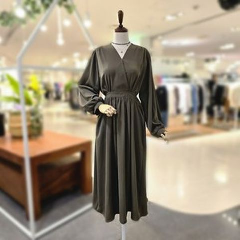 멜로디가든 김천구미모다아울렛 M4F8O118 플레인 주머니 원피스