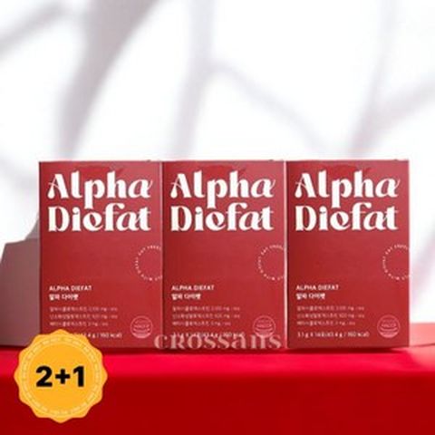 알파다이팻 알파CD 제로파우더 알파시디 유산균 3박스 549255