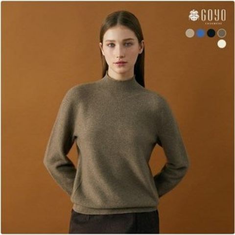 고요(GOYO) 24FW 캐시미어100 홀가먼트 풀오버