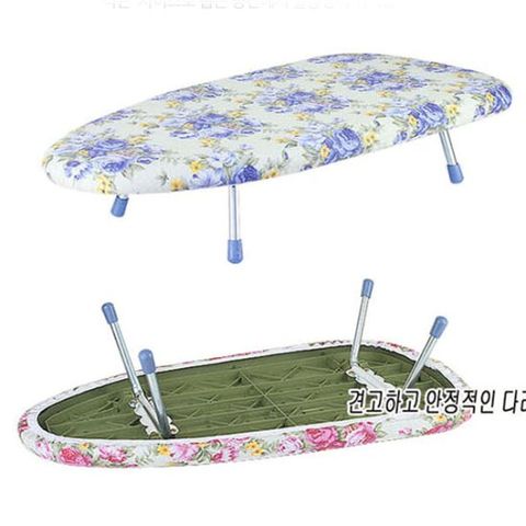 좌식 소형 다리미판  러브다리미판 스팀다림판