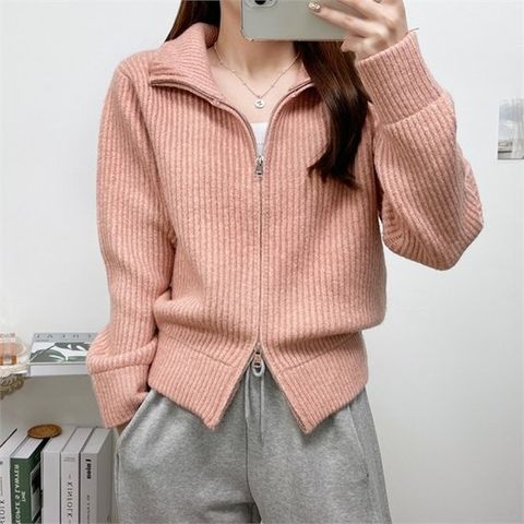 [크로스컴퍼니]wool 따뜻 마틸다 니트 투웨이 집업 가디건 (7948