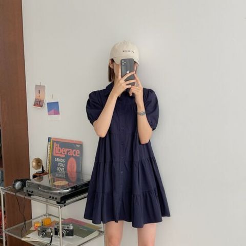 [라뷰]크렌드 캉캉 미니 원피스