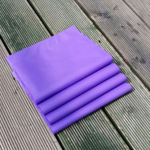 포장봉투 실속형 HDPE 택배봉투 35cmX45cm +4cm 보라 20매