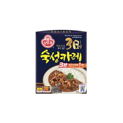오뚜기 3일 숙성카레 3분 약간매운맛 200g x 24개