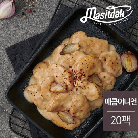 [랭킹닭컴] 맛있닭 닭가슴살 오븐구이 매콤어니언 150gx20팩