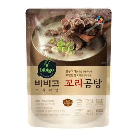 [롯데백화점][해인푸드]CJ 비비고 꼬리곰탕 460G