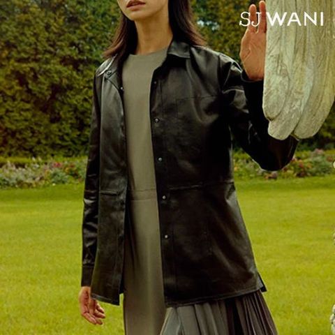 SJ와니 이태리 램스킨 레더셔츠블라우스1종