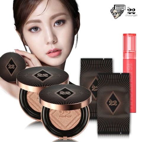 조성아 새틴핏 레이어 쿠션(본품+리필)l+l+틴트(랜덤증정)