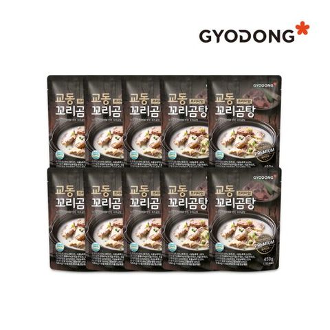 교동 프리미엄꼬리곰탕 450g X10 (실온)