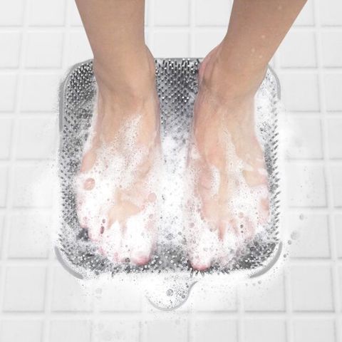 이고진 풋샤워 풋브러쉬 발바닥 세척 매트 각질 제거 목욕