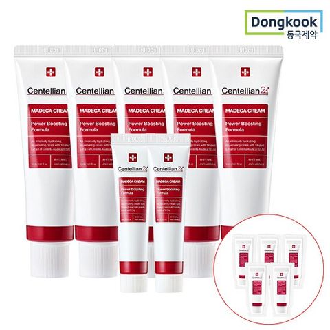 센텔리안24 마데카크림 파워부스팅포뮬러 50ml 5개+15ml 2개+1ml 5매