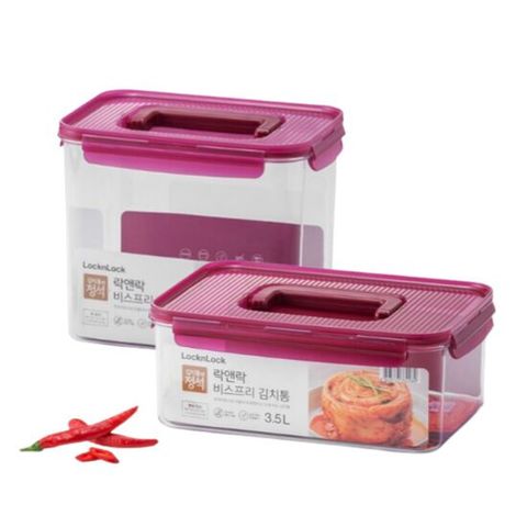 [락앤락] 비스프리 모듈러 김치통 3.5L+4.6L