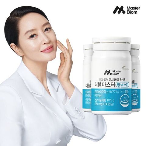 마스터바이옴 더블마스터 장앤스킨 90일분(3병)
