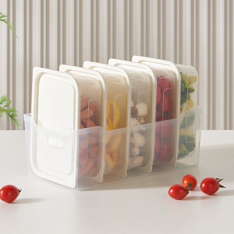 이지킵 냉동실정리용기 6호 트레이 + 1250ml 용기 5p 세트