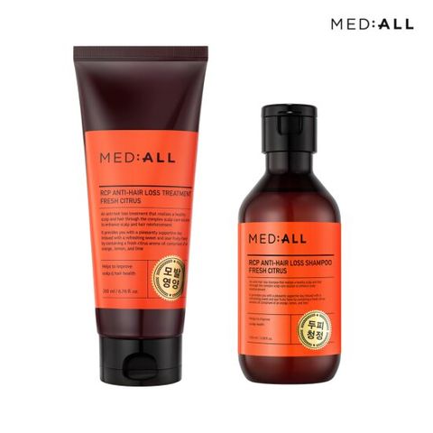 메디올 트리트먼트 200ml+샴푸100ml 시트러스향