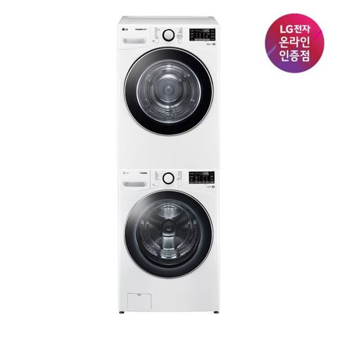 [LG전자 공식인증점] LG 트롬 세탁기 건조기 세트 F24WDWP+RH19WTWN