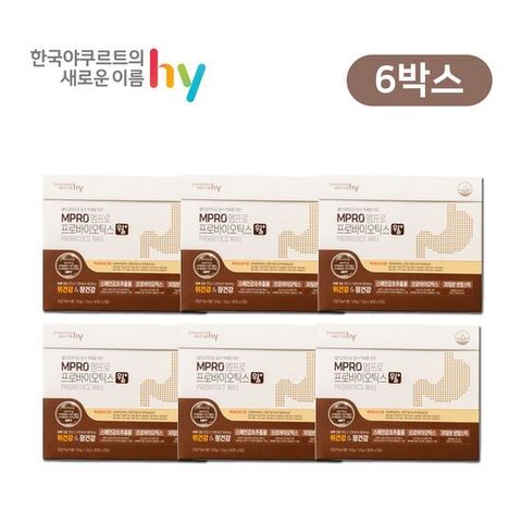 한국야쿠르트 엠프로 프로바이오틱스 윌 플러스 6박스(360포/6개월)