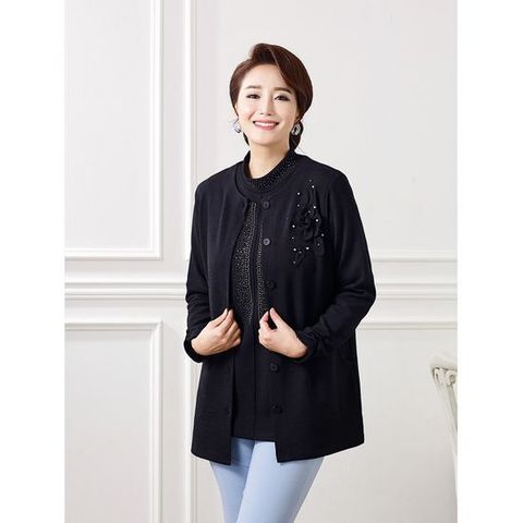 [마담엘레강스]설레임 코사지 포인트 앙상블 K201JK01+K201BL01