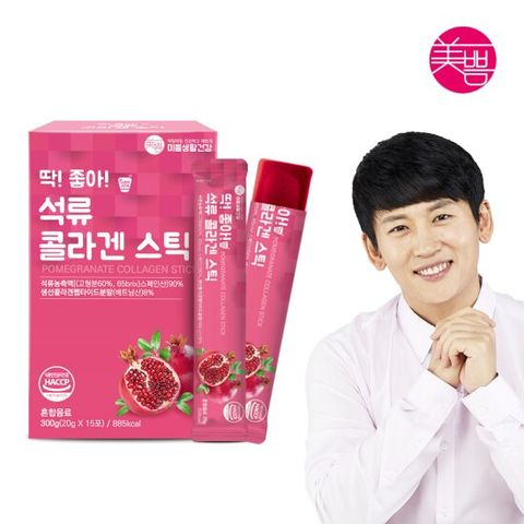 딱좋아 석류젤리스틱20g 1통15포