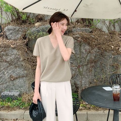 [메이블루] 니드 홀가먼트 캡소매니트