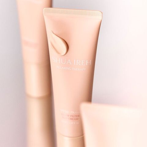 수아이레 복숭아빛 톤업선크림 글로우 필터 선크림 (50ml)