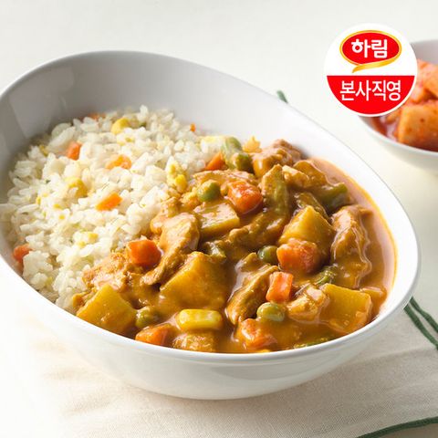 하림이닭 탄단지 도시락 간장계란밥과 카레닭가슴살 230g