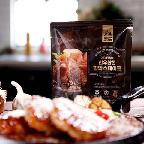 레이먼킴 한우 한돈 함박스테이크 200g 5팩