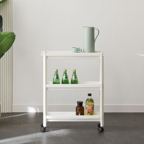 클리벤 이동식 틈새 수납함 3단 KL-006