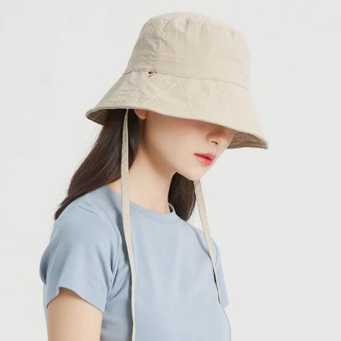 다나 바스락 여성 여름 와이어 벙거지 보넷 리본 턱끈 버킷햇