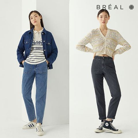 브리엘 썸머 스트레이트 데님팬츠 1종 [1종 특가]