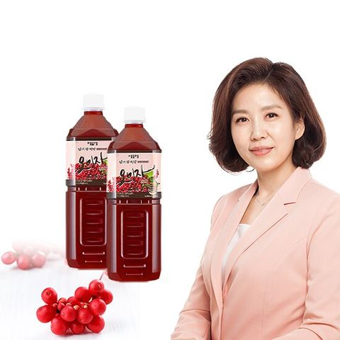 김소형 오미자 100% 진액 1병 + 1병 더 (총 2L)