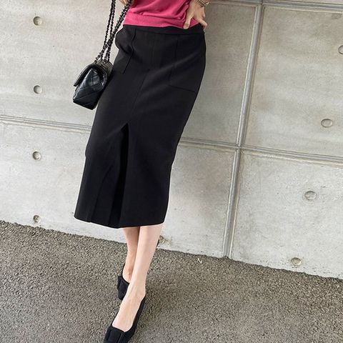 [모니카룸] (55~77)(빅사이즈)텐션굿 스커트