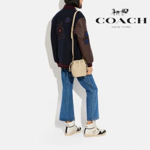 코치 COACH CJ835 OF Ivory 여자 가방 카밀라 버킷 크로스백