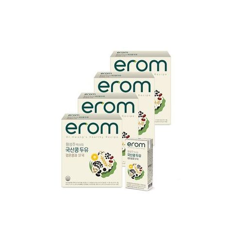 [이롬] 황성주 박사의 국산콩두유 검은콩과17곡 190ml x 64팩